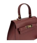 Невелика класична шкіряна сумочка Firenze Italy F-IT-9866DR картинка, зображення, фото