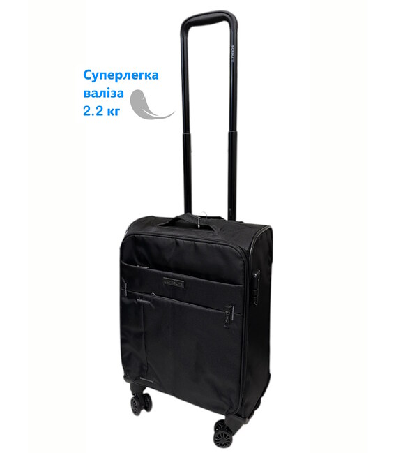 Валіза Bordlite JB 2068 маленька S чорна картинка, зображення, фото