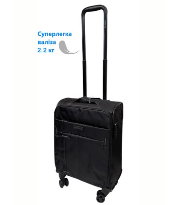 Валіза Bordlite JB 2068 маленька S чорна картинка, зображення, фото