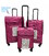 Набор чемоданов Bordlite JB 2068 розовый фото, картинка, изображение