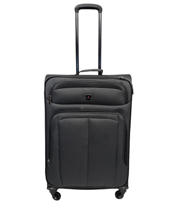 Чемодан Bordlite JB 1001 средний M серый фото, картинка, изображение