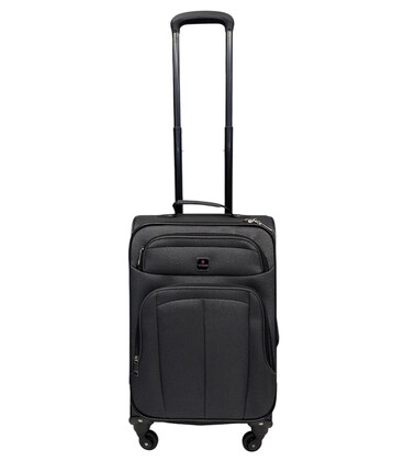 Чемодан Bordlite JB 1001 маленький S серый фото, картинка, изображение