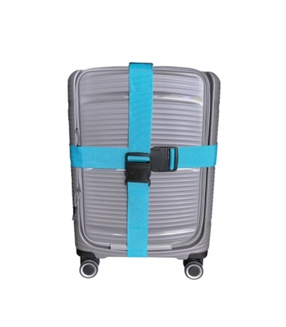 Ремінь для багажу 1010 блакитний картинка, зображення, фото