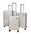 Набор Чемоданов Snowball 57203 3 в 1 молочный фото, картинка, изображение