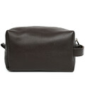 Шкіряний несесер косметичка TARWA GC-8033-4lx коричнева Наппа картинка, зображення, фото