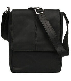 Чоловіча сумка шкіряна А4 через чорне плече RA-1501-3md TARWA crazy horse картинка, зображення, фото