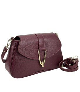 Кроссбоди женское кожанное бордовое Firenze Italy F-IT-3000BO фото, картинка, изображение