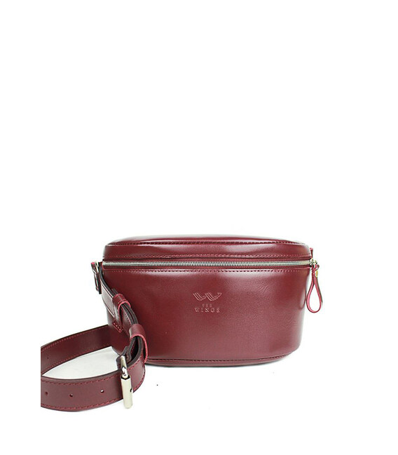 Поясная сумка Explorer S бордовая фото, картинка, изображение