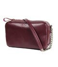 Кожаная сумка Faith бордовая фото, картинка, изображение