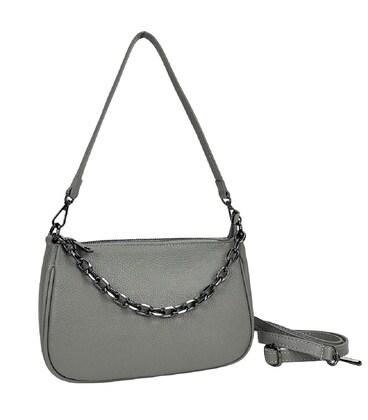 Элегантная кожаная сумочка с цепочкой Firenze Italy F-IT-9833G фото, картинка, изображение