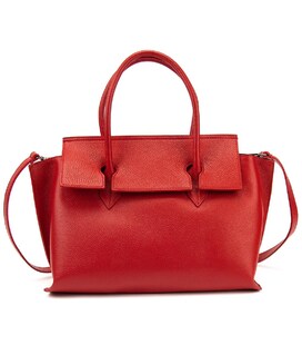 Кожаная женская сумка средних размеров цвет красный Firenze Italy F-IT-76222R фото, картинка, изображение