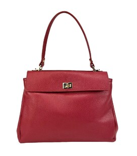 Классическая кожаная сумка через плече Firenze Italy F-IT-777R фото, картинка, изображение