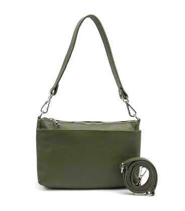 Мягкая кожаная сумка кроссбоди Firenze Italy F-IT-052OL фото, картинка, изображение