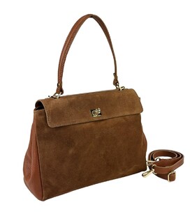 Классическая замшевая сумка через плече Firenze Italy F-IT-888C фото, картинка, изображение