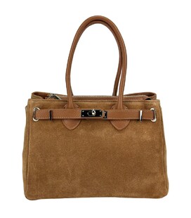 Замшевая классическая женская сумка Firenze Italy F-IT-8600C фото, картинка, изображение