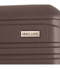 Чемодан Semi Line 24" (M) Graphite/Brown (T5689-2) фото, картинка, изображение