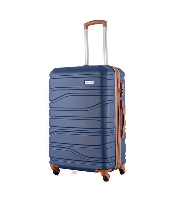 Чемодан Semi Line 24" (M) Navy (T5714-2) фото, картинка, изображение