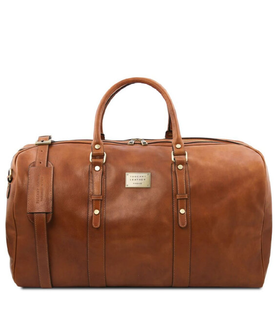 Francoforte Дорожня шкіряна сумка weekender Tuscany TL142338 картинка, зображення, фото