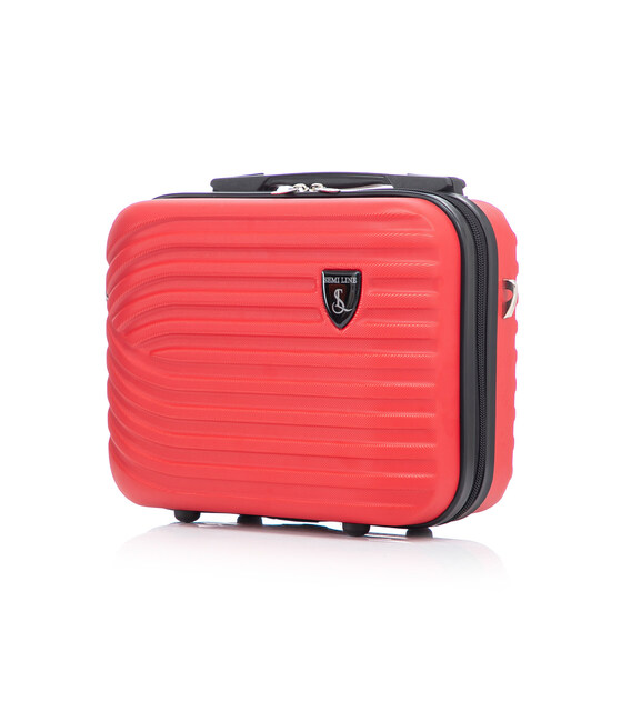 Бьюти-кейс Semi Line 12L Red (T5871-1) фото, картинка, изображение