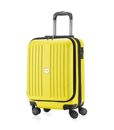 Валіза Xberg маленька S жовта матова картинка, зображення, фото