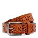 Женский кожаный ремень Borsa Leather CV1ZK-040g-ginger фото