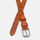 Женский кожаный ремень Borsa Leather CV1ZK-040g-ginger фото