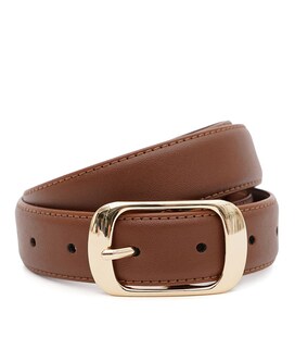 Жіночий шкіряний ремінь Borsa Leather CV1ZK158-goldbrown картинка, зображення, фото