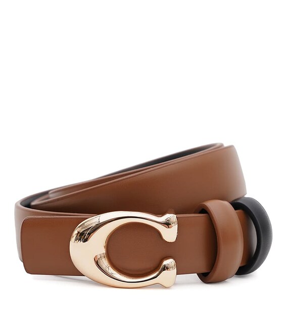 Жіночий шкіряний двосторонній ремінь Borsa Leather CV1ZK-119br-brown/black картинка, зображення, фото