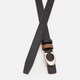 Женский кожаный двусторонний ремень Borsa Leather CV1ZK-119br-brown/black фото