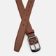 Женский кожаный ремень Borsa Leather CV1ZK-158br-brown фото