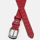 Женский кожаный ремень Borsa Leather CV1ZK-094r-red фото