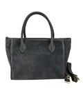 Шоппер темно-сірий замшевий Firenze Italy F-IT-7685DG картинка, зображення, фото