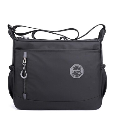 Женский черный тканевый мессенджер Confident WT1-3051A фото, картинка, изображение