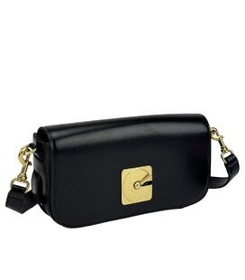 Удлиненное горизонтальное кроссбоди с замком UnaBorsetta NW11-6712A фото, картинка, изображение