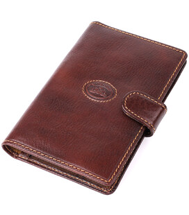 Обложка на документы из зернистой натуральной кожи Tony Perotti 20887_1 (1423A moro) Коричневый фото, картинка, изображение