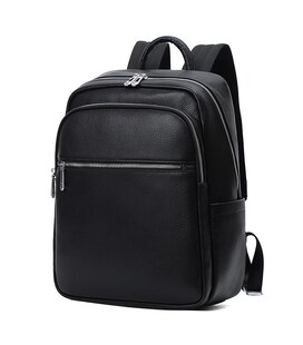 Мужской кожаный рюкзак на два отдела TIDING BAG FL-N2-0201A фото, картинка, изображение