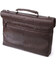 Стильна чоловіча сумка для ноутбука з натуральної шкіри Tony Perotti 20903_1 (9514 moro) Коричневий картинка, зображення, фото
