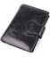 Зручний гаманець із глянсової натуральної шкіри Tony Perotti 20875_1 (1693 nero) Чорний картинка, зображення, фото