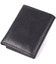 Небольшой бумажник для мужчин из глянцевой натуральной кожи Tony Perotti 20901_1 (3810 nero) Черный фото, картинка, изображение
