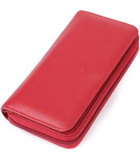 Вместительный женский кошелек из натуральной кожи Tony Perotti 20902_1 (1192 rosso) Красный фото, картинка, изображение
