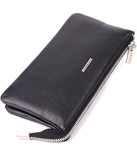 Оригинальный женский кошелек из натуральной кожи Tony Perotti 20903_1 (2651 nero) Черный фото, картинка, изображение