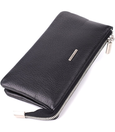 Оригинальный женский кошелек из натуральной кожи Tony Perotti 20903_1 (2651 nero) Черный фото, картинка, изображение