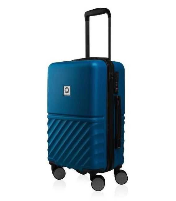 Чемодан Boxi маленький S синий фото, картинка, изображение