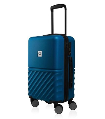 Чемодан Boxi маленький S синий фото, картинка, изображение