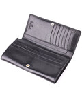 Женский вместительный кошелек из натуральной кожи Tony Perotti 20905_1 (3630 nero) Черный фото, картинка, изображение