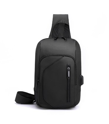 Каркасна сумка слінг чорна Confident ATN01-T-X2032A картинка, зображення, фото