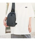 Текстильная мужская сумка через плечо Confident ATN02-233G фото, картинка, изображение