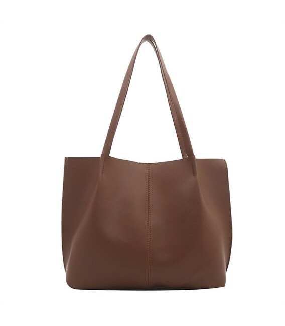 Вместительный шоппер из эко-кожи Lilly P2-1636DB фото, картинка, изображение