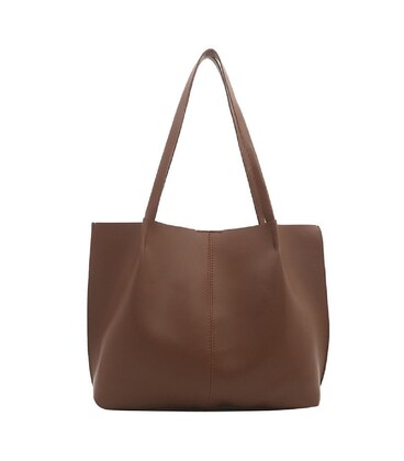 Вместительный шоппер из эко-кожи Lilly P2-1636DB фото, картинка, изображение