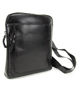 Кожаная мужская сумка через плече в гладкой коже Tavinchi S-TV-4144A фото, картинка, изображение